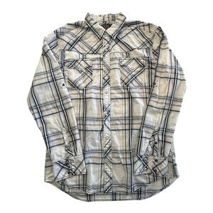 Buckle BKE Pearl Snap Western Shirt Size XL
